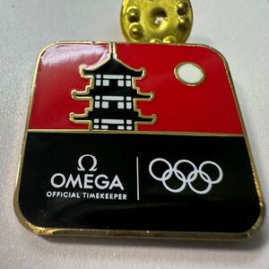 TOKYO 2020 東京オリンピック ピンバッジ ピンズ official time keeper OMEGA オメガ　4