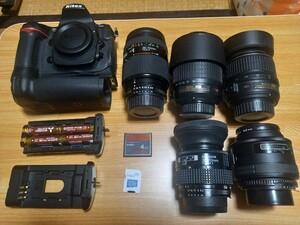 Nikon　D300s ジャンク、ジャンクレンズまとめセット　Nikon カメラレンズ