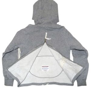 Engineered Garments × Beams Plus 別注 スウェットパーカー S エンジニアドガーメンツ ビームスプラス バックジップ グレー Beams+