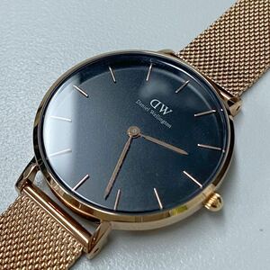 ダニエルウェリントン Daniel Wellington DW00600161 ピンクゴールド レディース 32mm 未使用 長期保管品 電池交換済み NO.2