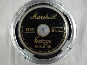 Marshall G12 8ohms Vintage BY CELESTION　made in England ギターアンプスピーカー　12インチ　中古　音出し確認済　その①