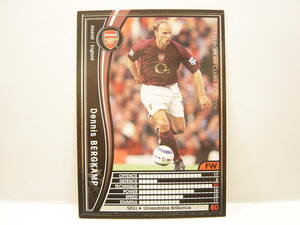 WCCF 英語版 海外限定排出版 2005-2006 デニス・ベルカンプ Dennis Bergkamp 1969 Dutch Holland　Arsenal FC 05-06 Panini