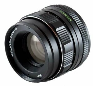 ヘリオス44M-4ニコン用58mm F2ロシア語レンズ(中古品)　(shin