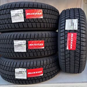 今季分 2024年製 新品 ブリヂストン BLIZZAK DM-V3 225/55R19 4本 225/55-19 スタッドレス 国内正規品 個人宅OK 4本送料込129,000円