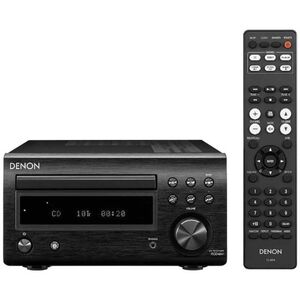 1月から１年間のメーカー保証付 新品未開封品 DENON Bluetooth対応 CDレシーバー RCD-M41-K ブラック