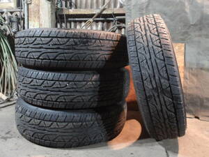 GRANDTREK グラントレック AT3 215/80R16 DUNLOP(ダンロップ) 個人宅配送不可 愛知交換可 中古タイヤ4本 0131 86