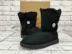 【箱付き】UGG アグ UGG W BAILEY BUTTON BLING 3349 W BLK ブラック 24cm 店舗受取可