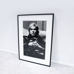 【展示品】Helmut Newton ヘルムート ニュートン Andy Warhol Sleeping プリント アート 定価40万