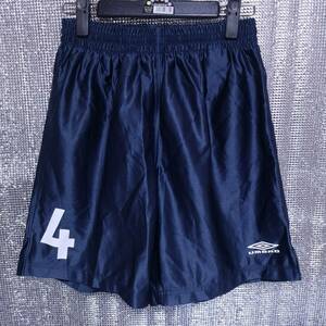 サッカー部　　サッカーパンツ　アンブロ　Umbro　ネイビー　M　No.4　675