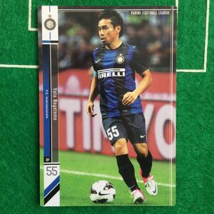 167)Panini Football League FC Internazionale 55 長友佑都 インテル パニーニ フットボール リーグ