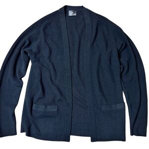 即決★paul smith★L 美品 ニットカーディガン ポールスミス ブラック 黒 ニット カーディガン