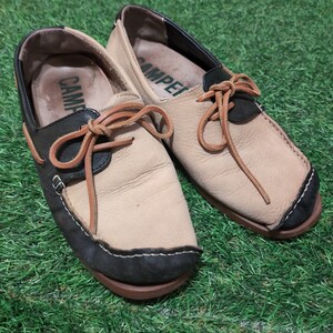 カンペール（CAMPER）デッキシューズ モカシン26cm シューズ