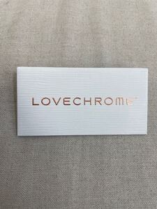 1円スタート☆ラブクロム　 未使用保管品　LOVECHROME K24GP TSUKIGOLD K24ツキROSE360/300ラブクロム　クシ　