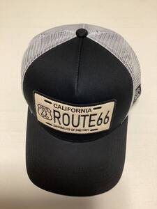 ROUTE66 MESH CAP ◎ルート66 メッシュキャップ ◆ビッグロゴ◆帽子 メンズ レディース アメカジ 〇長期保管・デッドストック・未着用