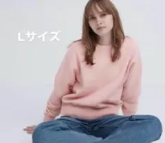 UNIQLO プレミアムラムクルーネックセーター Lサイズ