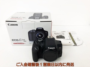 【1円】Canon EOS Kiss X8i ボディ 本体/箱 セット デジタル一眼レフカメラ 未検品ジャンク キャノン E00-187jy/F3