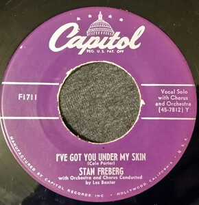 米7 Stan Freberg Ive Got You Under My Skin F1711 Capitol Records /00080