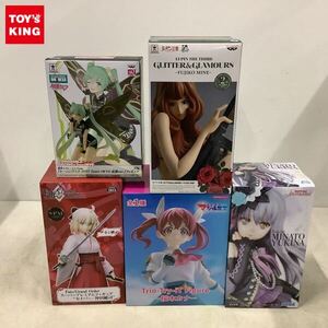 1円〜 未開封 ルパン三世 GLITTER & GLAMOURS 峰 不二子、株式会社マジルミエ Trio-Try-iT Figure 桜木カナ他