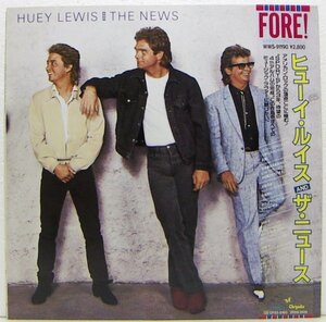 LP,ヒューイルイス AND ザ・ニュース　HUEY LEWIS AND THE NEWS　FORE!