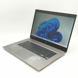 ★AC付き/OS入/液晶ムラあり★ HP ZBook Studio G5 [Core i7 9750H 32GB 512GB 15.6インチ Windows11 Pro] 中古 ノートパソコン (7108)