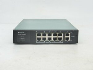 中古　動作確認済み　GA-AS10TPoE PN25108 ESネットワークス スイッチングハブ パナソニック(Panasonic)　送料無料