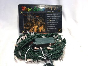 琉■10389■未使用■Magic Lightset クリア 5W 10m 100ピース イルミネーション ライト 電球 クリスマス