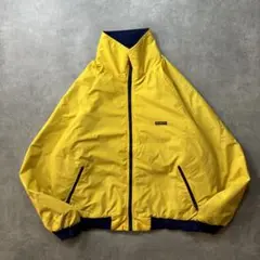 90s OSHKOSH オシュコシュ イエローウォームアップジャケットXLサイズ