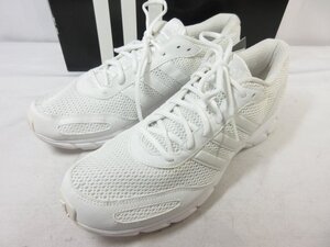 未使用 【アディダス adidas】 F32420 run smart 大きなサイズ ローカット スニーカー 紳士靴 (メンズ) size30 ホワイト □30MZA6653□