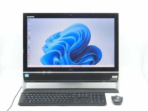 中古 一体型パソコン Windows11+office NEC VN770/L core i7-3630QM/新品SSD512GB/メモリ8GB/無線内蔵/21インチ　送料無料