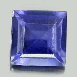 【天然アイオライトルース 0.70ct:3784】非加熱 菫青石 マダガスカル産 Natural Iolite 裸石 標本 鉱物 宝石 jewelry Madagascar