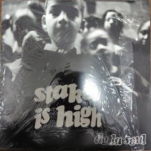 DE LA SOUL／STAKES IS HIGH アナログ盤LPレコード 美品