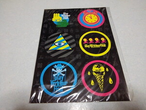 ■　GLAY グレイ　【　VERB TOUR 2008 ステッカー 2枚セット　】 未開封新品♪