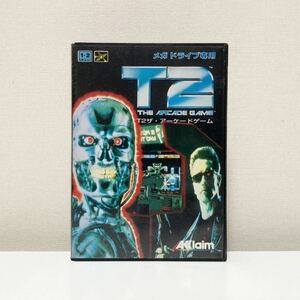 【レア】MD　T2ザ・アーケードゲーム　箱説付き　国内正規品