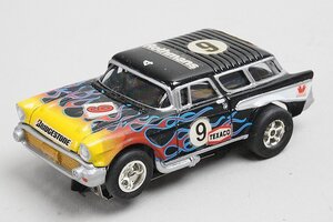 Playing Mantis HO Chevrolet シボレー ノマド #9 スロットカー 全長約6.5cm / 横幅約3.5cm ※ジャンク 本体のみ