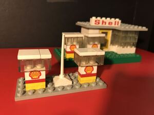 LEGO レゴ 1974年 690 shell station ジャンク　まとめて取引き可　大量出品中