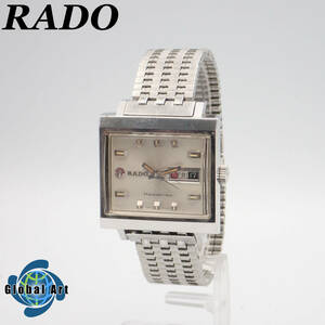 え05209/RADO ラドー/マンハッタン/自動巻/メンズ腕時計/文字盤 ゴールド/11815-1