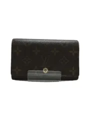 LOUIS VUITTON 2つ折り財布 PVC ブラウン 総柄 メンズ M61730