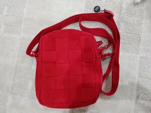 中古 Supreme Woven Shoulder Bag Red シュプリーム ショルダーバッグ ウーブン