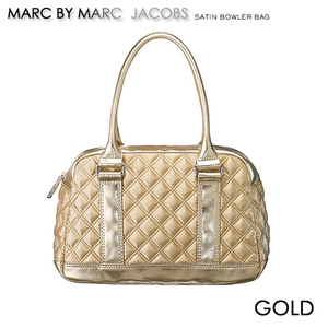 Marc By Marc Jacobs マーク バイ マークジェイコブス　ボーラーバッグ　ゴールド