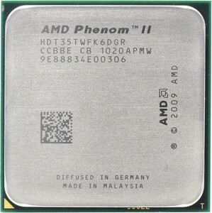 AMD Phenom II X6 1035T 2.6GHz 3.1GHz 6MB 2GHz 95W AM3