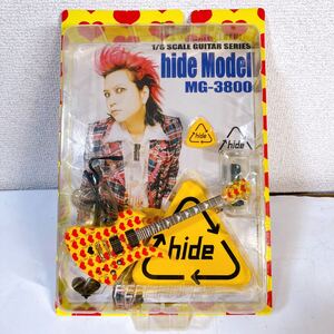 hide Model MG-3800 ギター フィギュア イエローハート1/6 新品未開封品