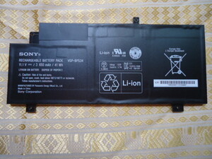 VAIO Li-Ion Battery pack VGP-BPS34 11.1V 650mAh 