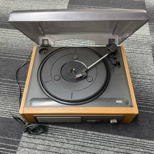 1円〜 6T レコードプレーヤー COLUMBIA RECORD PLAYER GP-11 通電確認済み コロンビア ターンテーブル オーディオ機器 昭和レトロ お洒落