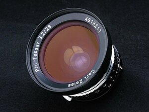 Carl Zeiss Pro-Tessar 28mm F3.2 ローライ SL26用交換レンズ 美品!!! 0063