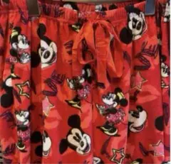 古着　ヴィンテージ　パンツ　フリースパンツ　Disney ミッキー　カラフル