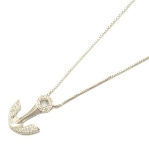 ジュエリー ダイヤ ネックレス ブランドオフ JEWELRY K18WG（ホワイトゴールド） ネックレス 750WG/K18WG 中古 レディース