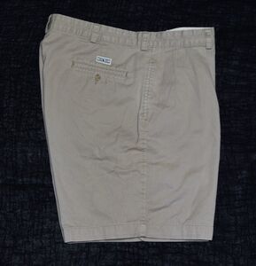 ★ラルフローレン★POLO CHINO★人気のベージュのチノハーフパンツ・短パンTYLER SHORT　38　W９８　LL　太目　