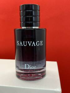 【6190】香水「CD　SAUVAGE　オードゥトワレ　60ml」Christian Dior　クリスチャンディオール　残量8～9割程度　フレグランス