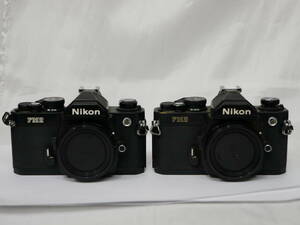 #7246-1 NIKON FM2 ニコン 一眼レフフィルムカメラ 2台