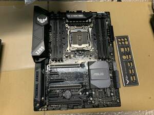 ★中古品 BIOS確認 ASUS TUF X299 MARK2 LGA2066マザーボード IOパネル付属★